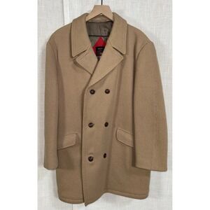 Vintage Europe Craft Import Wool Corduroy Coat Men's 40 Made In West Germany